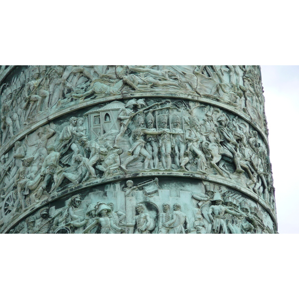 照片 法国(France) 巴黎(Paris) 旺多姆广场(Place Vendome) 旺多姆圆柱(Colonne de Vendome) 2007-07 13
