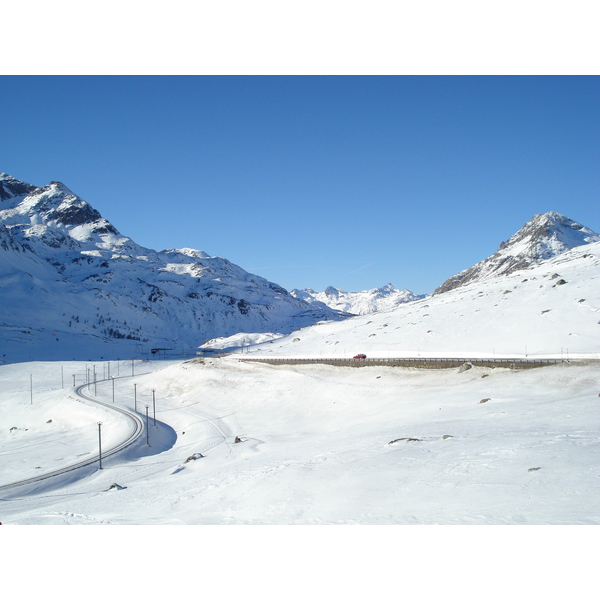 照片 瑞士(Switzerland) 蓬特雷西纳至比安科湖(From Pontresina to Lago Bianco) 2007-01 15