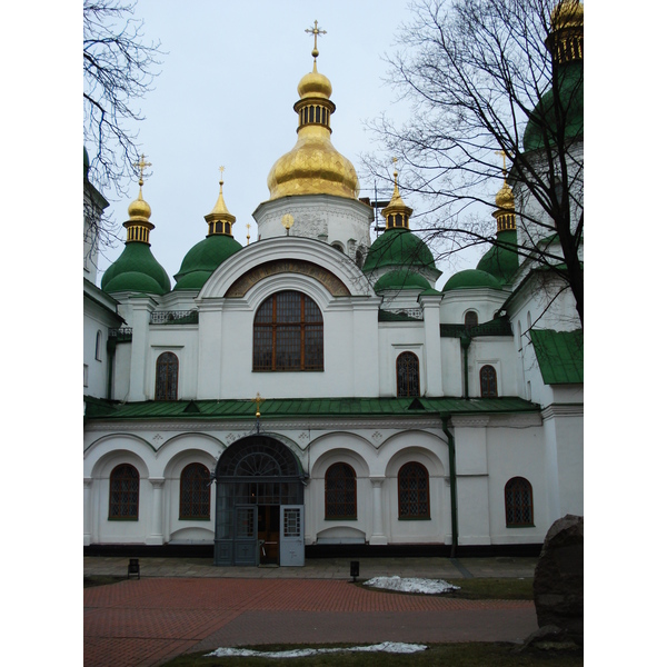 照片 乌克兰(Ukraine) 基辅(Kiev) 圣索菲亚大教堂(St. Sophia) 2007-03 19