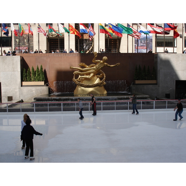 照片 美国(United States) 纽约(New York) 洛克菲勒中心(Rockefeller Center) 2006-03 10