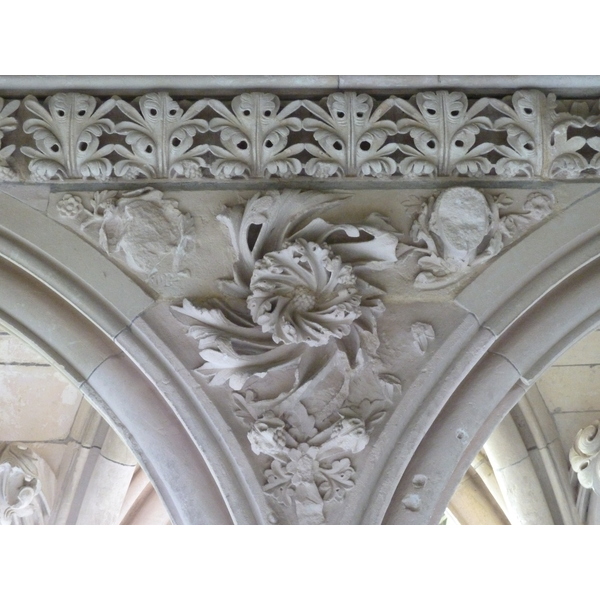 照片 法国(France) 圣米歇尔山(Mont St Michel) 圣米歇尔山修道院回廊(Mont St Michel Abbey Cloister) 2010-04 58