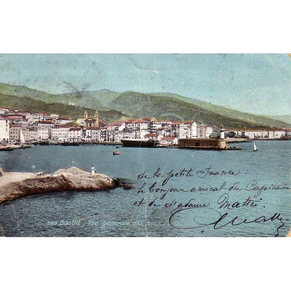 照片 法国(France) 科西嘉岛(Corsica) 老明信片(Old Postcards) 巴斯蒂亚(Bastia) 1900-01 12
