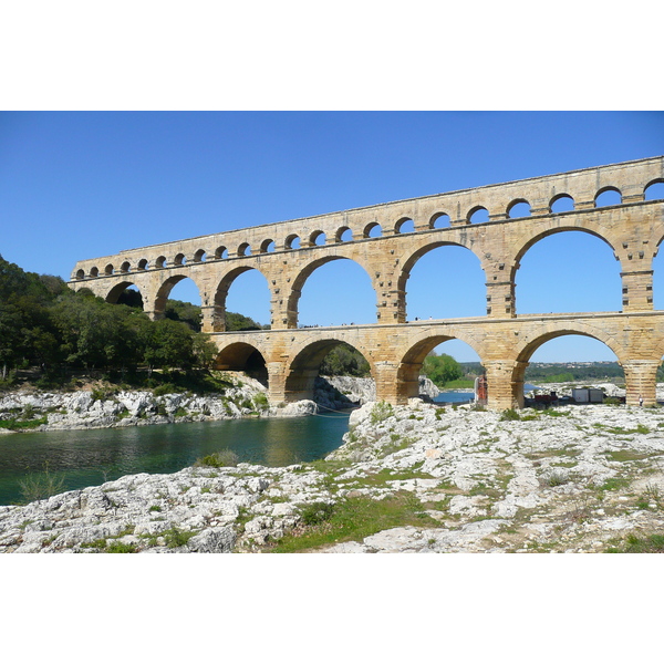 照片 法国(France) 加尔桥(Pont du Gard) 2008-04 39