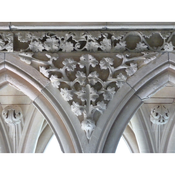 照片 法国(France) 圣米歇尔山(Mont St Michel) 圣米歇尔山修道院回廊(Mont St Michel Abbey Cloister) 2010-04 2