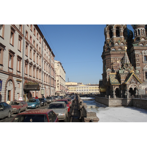 照片 俄罗斯(Russia) 圣彼得堡(St Petersburg) 滴血救世主教堂(Church of the Savior on Blood) 2006-03 23