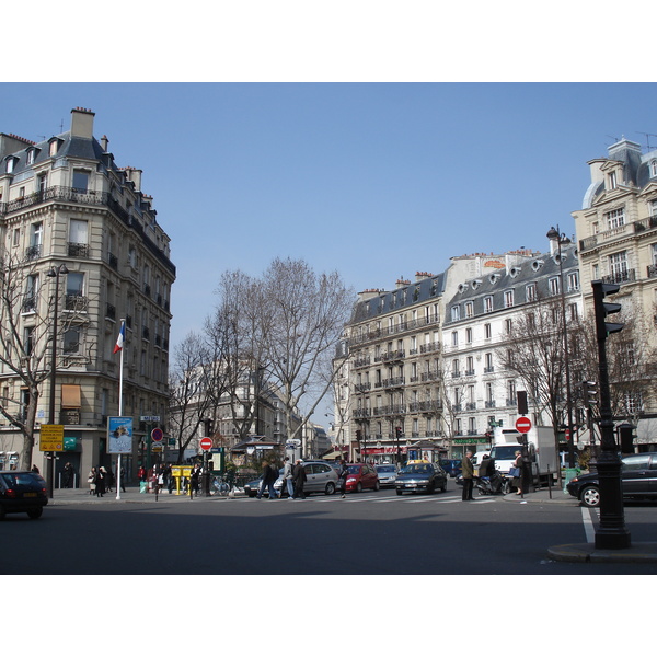 照片 法国(France) 巴黎(Paris) 第十七区(17th Arrondissement) 库尔塞勒大道(Boulevard de Courcelles) 2006-03 31