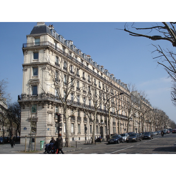 照片 法国(France) 巴黎(Paris) 第十七区(17th Arrondissement) 库尔塞勒大道(Boulevard de Courcelles) 2006-03 3