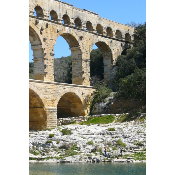 照片 法国(France) 加尔桥(Pont du Gard) 2008-04 17