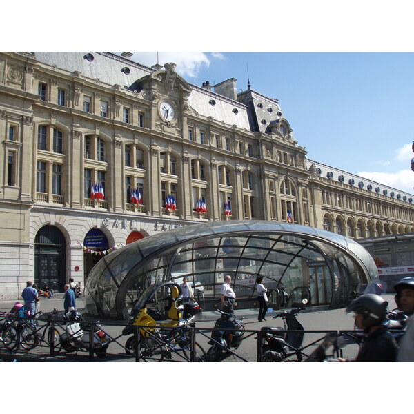 照片 法国(France) 巴黎(Paris) 圣拉扎尔火车站(Gare St Lazare) 2007-07 14