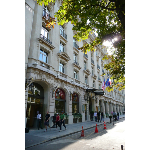 照片 法国(France) 巴黎(Paris) 奥什大街(Avenue Hoche) 2007-09 21