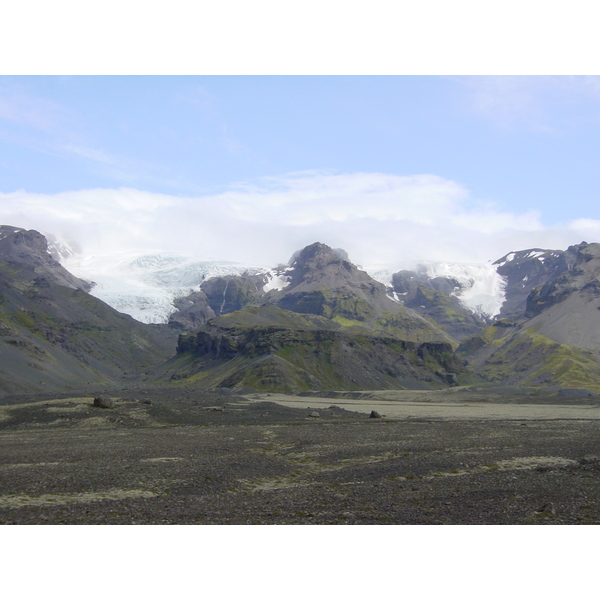 照片 冰岛(Iceland) 斯卡夫塔山冰川(Skaftafellsjokull) 2003-06 3