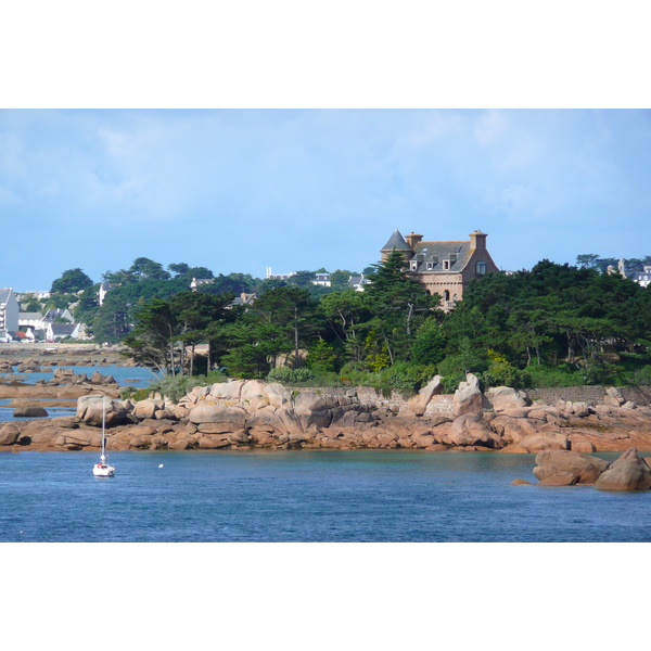 照片 法国(France) 佩罗斯-吉雷克(Perros Guirec) 粉红花岗岩海岸(Cote de granite rose) 2007-08 29