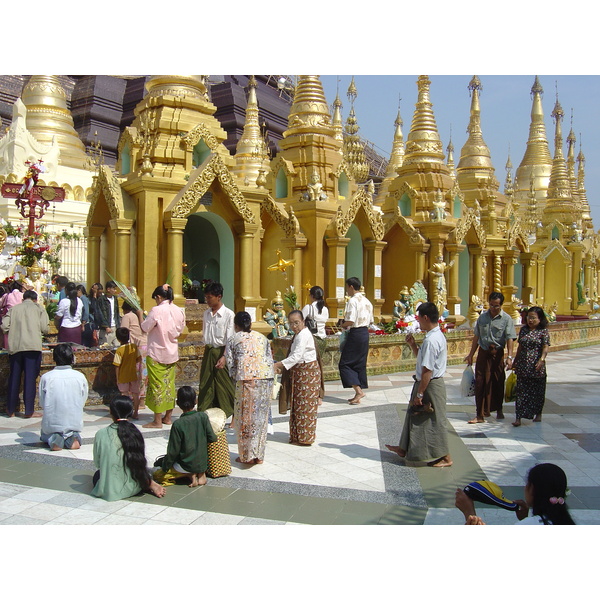 照片 缅甸(Myanmar) 仰光(Yangon) 仰光大金塔(Shwedagon Pagoda) 2005-01 52