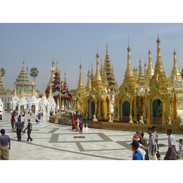 照片 缅甸(Myanmar) 仰光(Yangon) 仰光大金塔(Shwedagon Pagoda) 2005-01 40