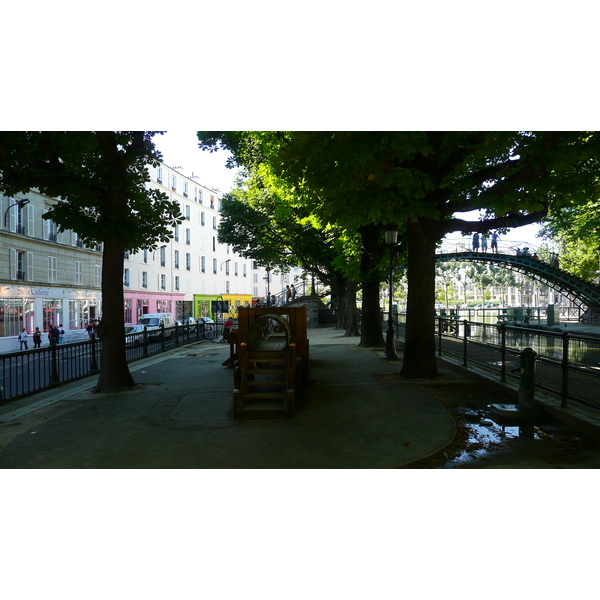 照片 法国(France) 巴黎(Paris) 圣马丁运河(Canal St Martin) 2007-08 17