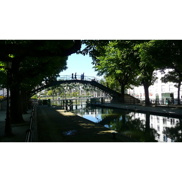 照片 法国(France) 巴黎(Paris) 圣马丁运河(Canal St Martin) 2007-08 13