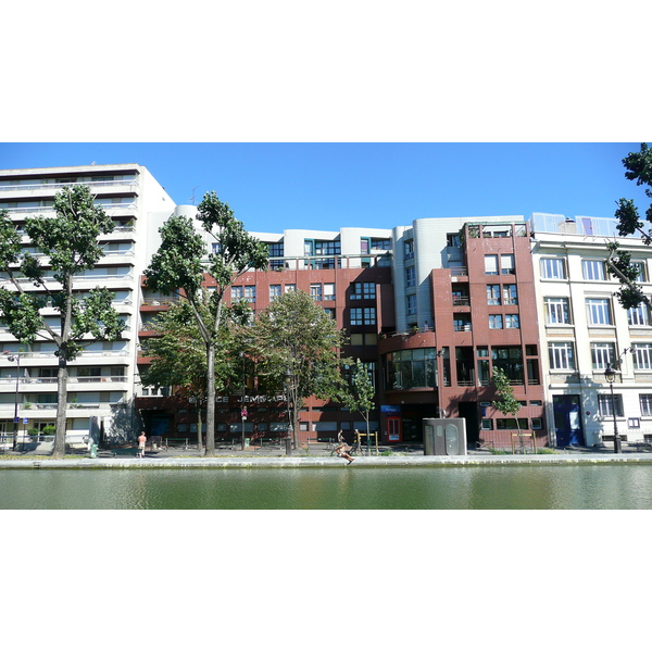照片 法国(France) 巴黎(Paris) 圣马丁运河(Canal St Martin) 2007-08 77