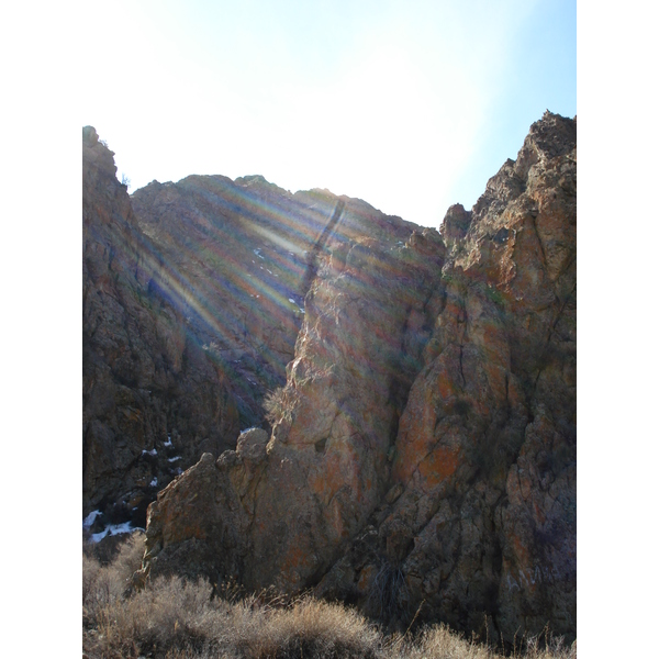 照片 哈萨克斯坦(Kazakhstan) 阿拉木图至恰伦峡谷公路(Almaty to Charyn Canyon road) 2007-03 20