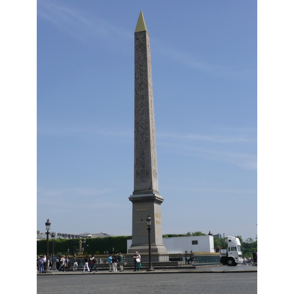 照片 法国(France) 巴黎(Paris) 协和广场(La Concorde) 2007-05 9