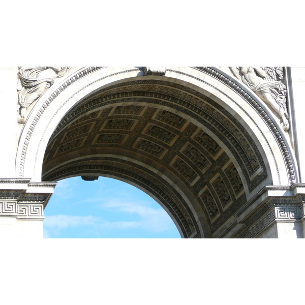 照片 法国(France) 巴黎(Paris) 星形广场和凯旋门(Etoile and Arc de Triomphe) 2007-05 14