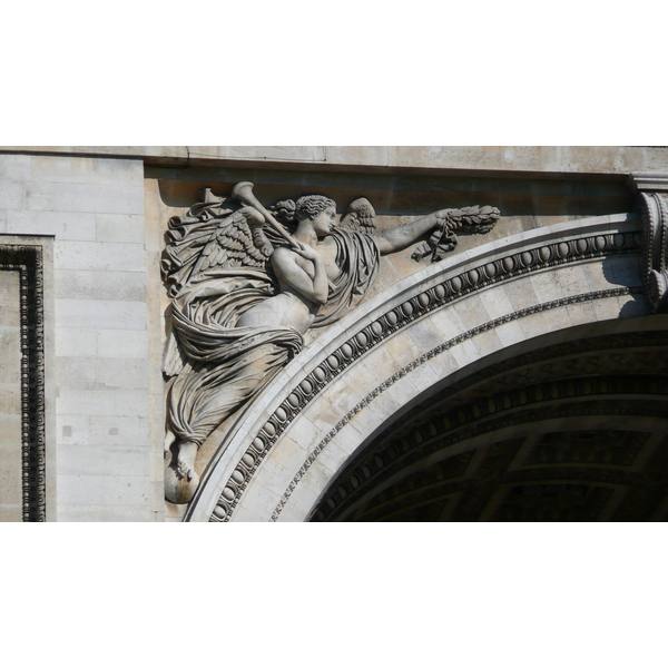 照片 法国(France) 巴黎(Paris) 星形广场和凯旋门(Etoile and Arc de Triomphe) 2007-05 1