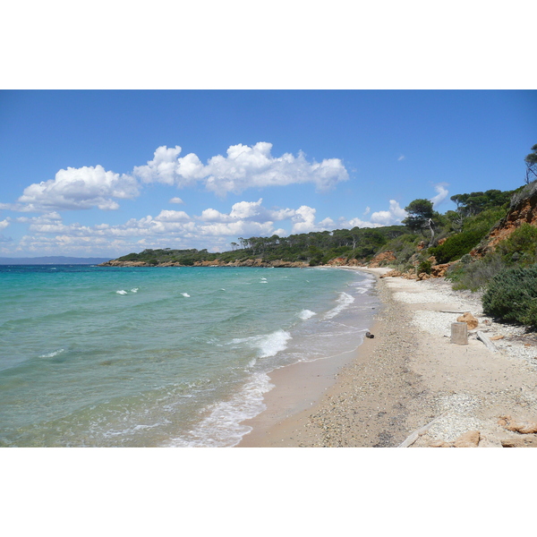 照片 法国(France) 波克罗勒岛(Porquerolles Island) 勒坎海滩(Lequin beach) 2008-05 22