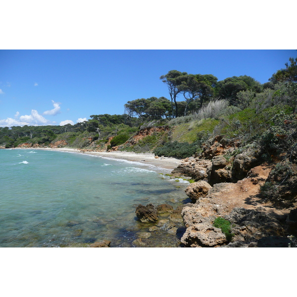 照片 法国(France) 波克罗勒岛(Porquerolles Island) 勒坎海滩(Lequin beach) 2008-05 19