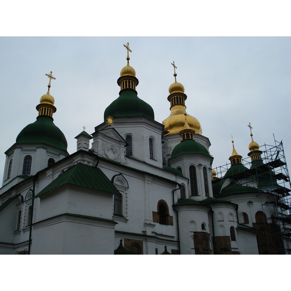 照片 乌克兰(Ukraine) 基辅(Kiev) 圣索菲亚大教堂(St. Sophia) 2007-03 24