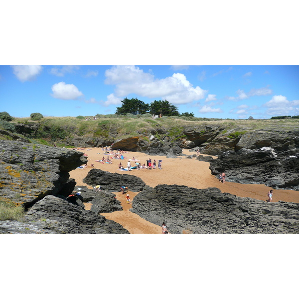照片 法国(France) 波尔尼克(Pornic) 池塘海滩(Plage de l'etang) 2007-07 37