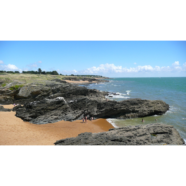 照片 法国(France) 波尔尼克(Pornic) 池塘海滩(Plage de l'etang) 2007-07 3