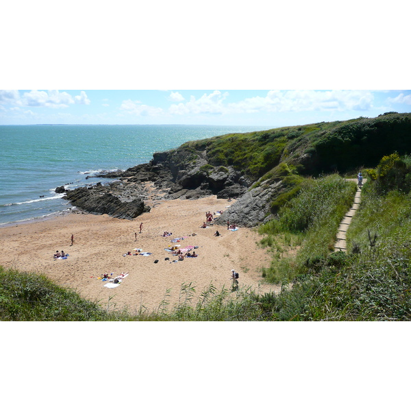 照片 法国(France) 波尔尼克(Pornic) 池塘海滩(Plage de l'etang) 2007-07 4
