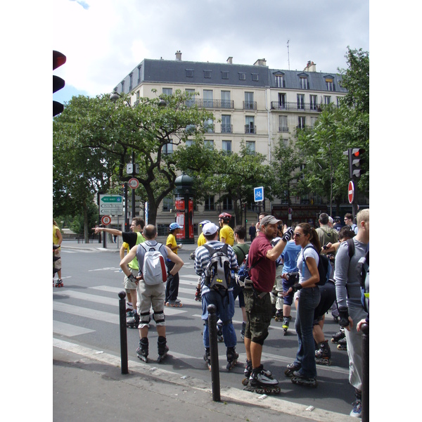 照片 法国(France) 巴黎(Paris) 轮滑漫游活动(Randonnee Roller et Coquillages) 2007-07 11