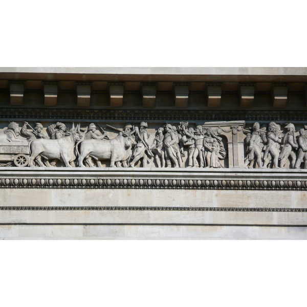 照片 法国(France) 巴黎(Paris) 星形广场和凯旋门(Etoile and Arc de Triomphe) 2007-05 2