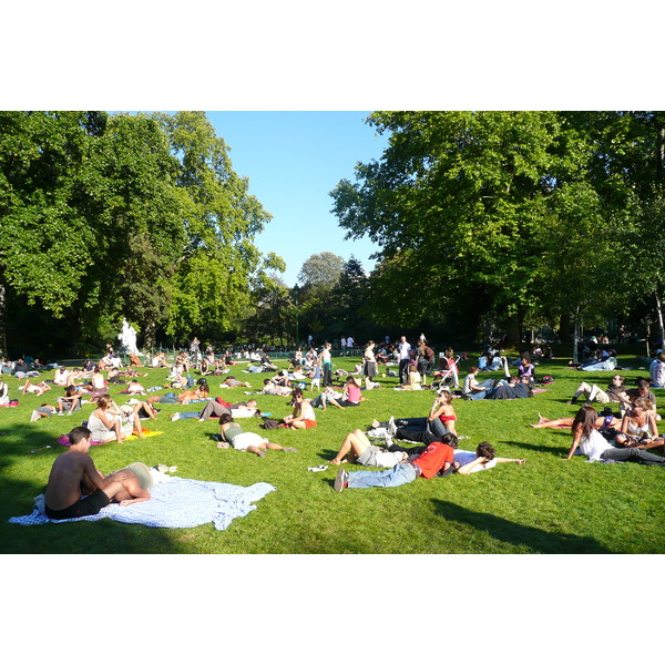 照片 法国(France) 巴黎(Paris) 蒙索公园(Monceau Garden) 2007-09 20