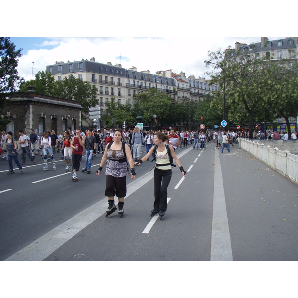 照片 法国(France) 巴黎(Paris) 轮滑漫游活动(Randonnee Roller et Coquillages) 2007-07 121