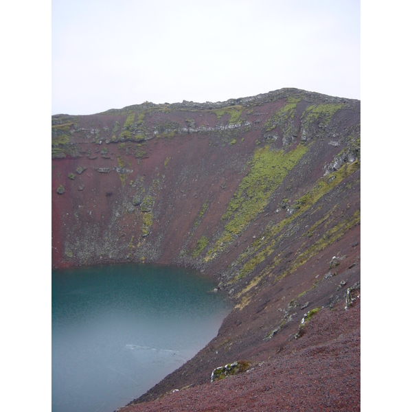 照片 冰岛(Iceland) 克里德火山口湖(Kerid) 2003-03 1