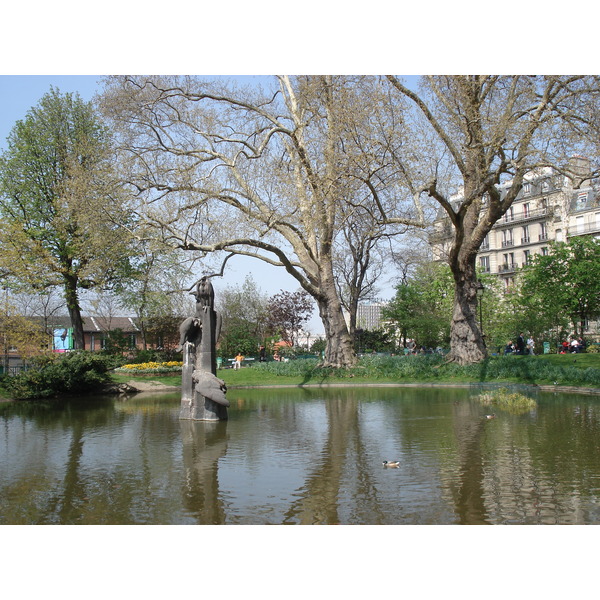 照片 法国(France) 巴黎(Paris) 巴蒂尼奥勒广场公园(Square des Batignolles) 2006-04 4