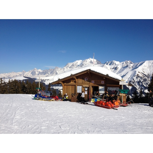 照片 法国(France) 梅杰夫(Megeve) 罗什布吕讷(Rochebrune) 2012-02 17