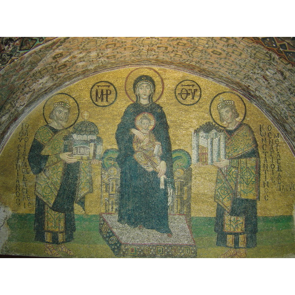 照片 土耳其(Turkey) 伊斯坦布尔(Istanbul) 圣索菲亚大教堂(Ayasofya) 2004-12 1