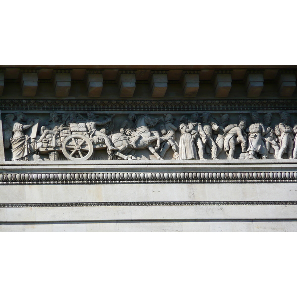 照片 法国(France) 巴黎(Paris) 星形广场和凯旋门(Etoile and Arc de Triomphe) 2007-05 52