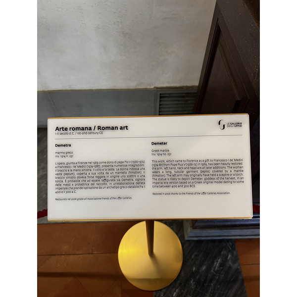 照片 意大利(Italy) 佛罗伦萨(Florence) 乌菲兹美术馆(Uffizi Museum) 2022-05 33