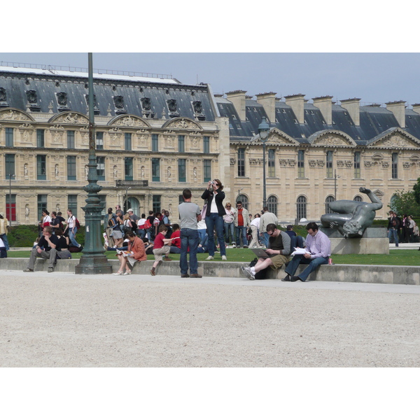 照片 法国(France) 巴黎(Paris) 卢浮宫卡鲁塞尔花园(Louvre Carrousel Garden) 2007-05 42
