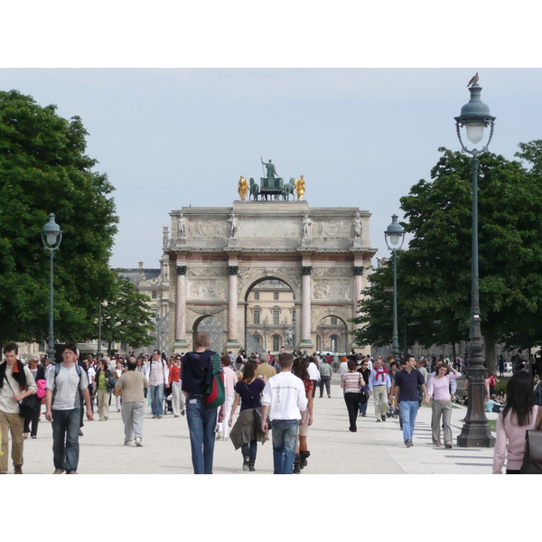 照片 法国(France) 巴黎(Paris) 卢浮宫卡鲁塞尔花园(Louvre Carrousel Garden) 2007-05 8