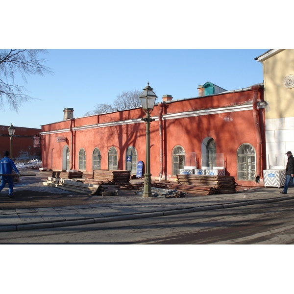 照片 俄罗斯(Russia) 圣彼得堡(St Petersburg) 彼得保罗要塞(Peter and Paul fortress) 2006-03 14
