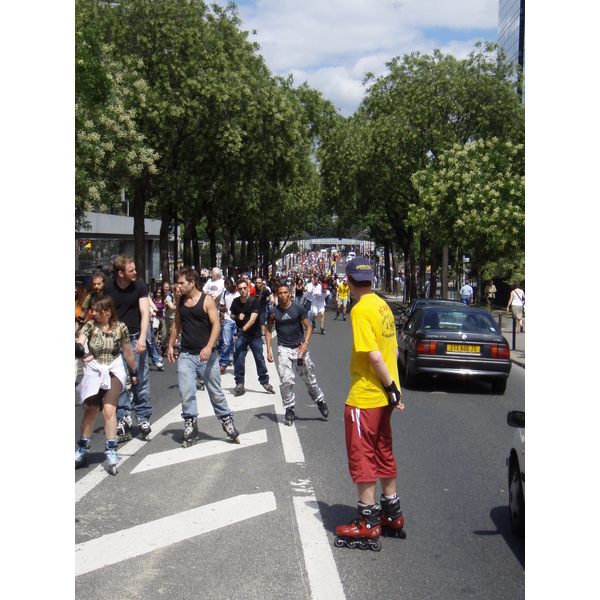 照片 法国(France) 巴黎(Paris) 轮滑漫游活动(Randonnee Roller et Coquillages) 2007-07 82