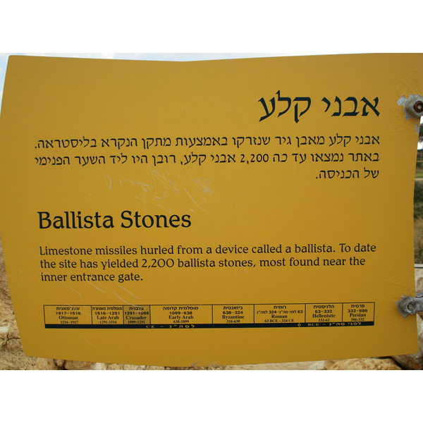 照片 以色列(Israel) 阿波罗尼亚(Apollonia) 2006-12 47