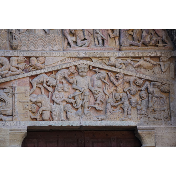照片 法国(France) 孔克(Conques) 孔克圣福瓦修道院教堂(Abbatiale Sainte-Foy de Conques) 2018-04 80