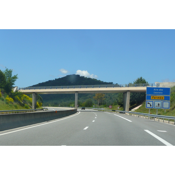 照片 法国(France) 蔚蓝海岸(French Riviera) A57高速公路(A57 highway) 2008-05 12