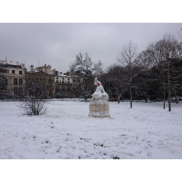 照片 法国(France) 巴黎(Paris) 蒙索公园(Monceau Garden) 2013-01 2