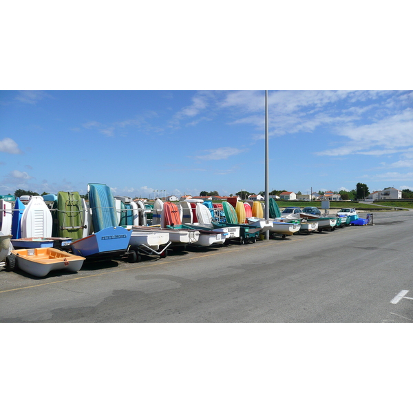 照片 法国(France) 滨海拉普莱讷(La Plaine sur mer) 格拉韦特港(Port de la gravette) 2007-07 12